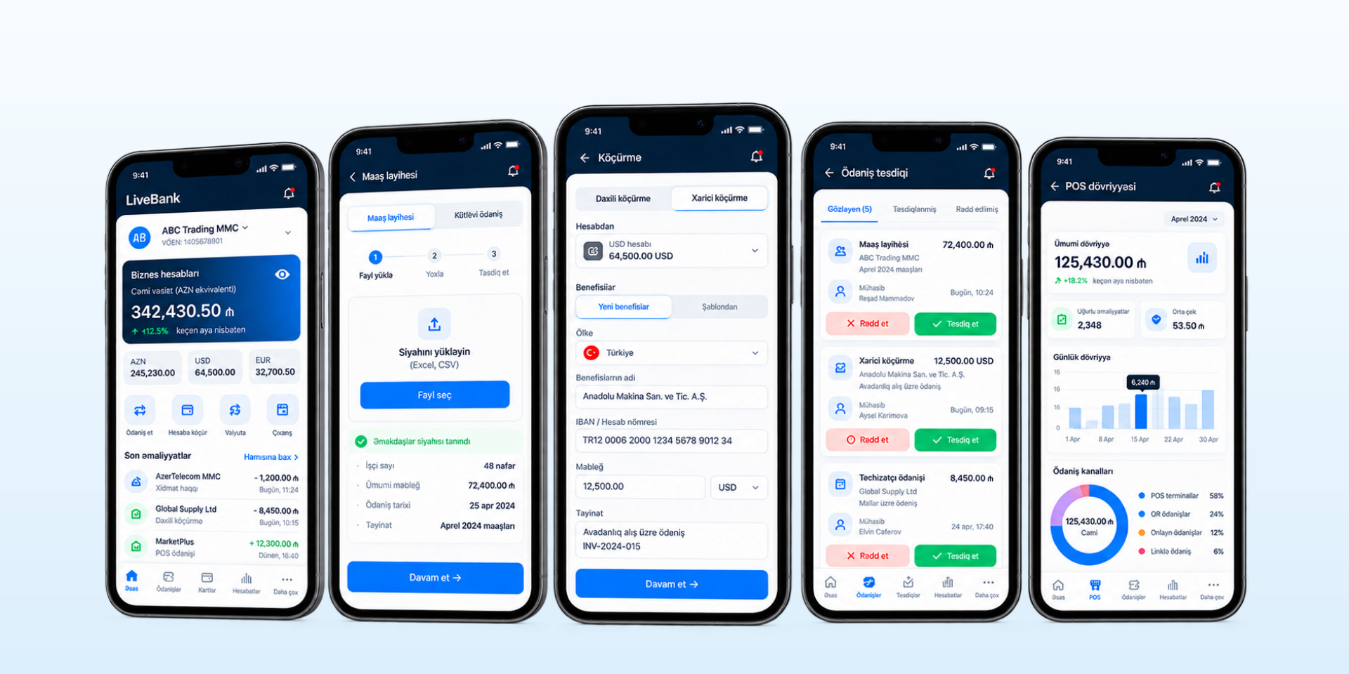 LiveBank - Bütün bank əməliyyatları bir platformada — 4